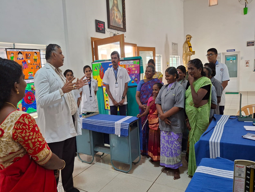 World Hypertension Day - In College & Community On 18.06.2024